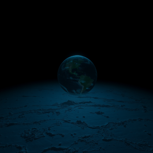 Frozen Earth in Loneliness and Isolation