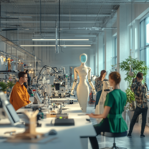 Gen AI Fashion Design Visualization Example 