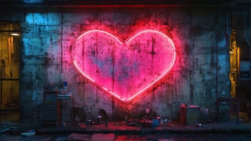 Graffiti art with snakes, cityscape, medical equipment, neon lights. Graffiti art with snakes, cityscape, medical equipment, neon lights.