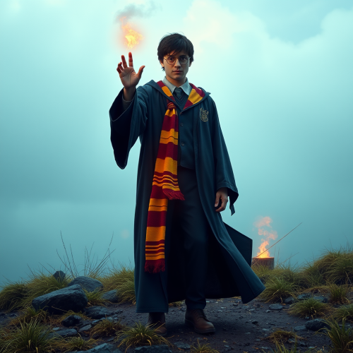 Harry Potter Summons Patronus on Reunion Island