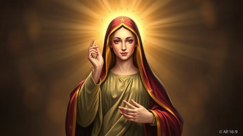 Holy Mary's Legacy Illuminating Path of Faith