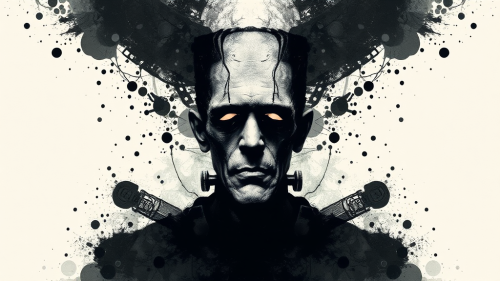 Ink Monster: A Dark and Eerie Creation