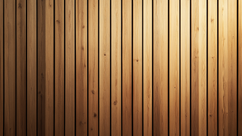 Inside a podcast studio with white oak wall.