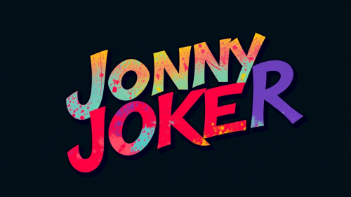 JonnyJokeR banner cover featuring creative lettering.