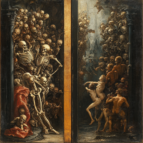 Life and Death: Opposite sides of the mirror