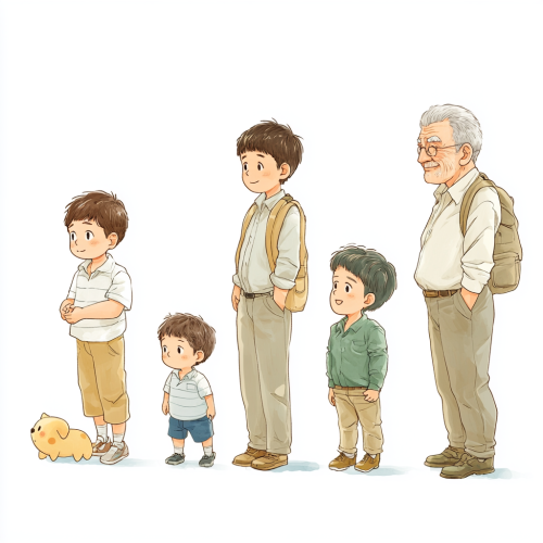 Lifelong growth: from baby to grandpa