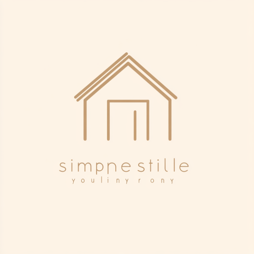 Logo design for SimpleStyle: home-inspired, minimalist, warm, professional. Logo design for SimpleStyle: home-inspired, minimalist, warm, professional.