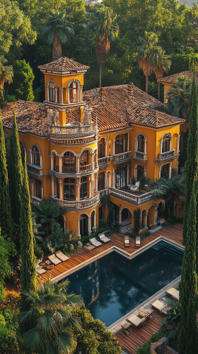 Luxurious Mediterranean Villa with Elegant Design and Pool