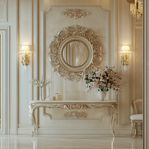 Luxury Entrance Hall Interior Design with Elegant Atmosphere