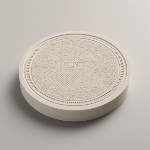 Luxury Mexican Coaster with Elegant Design and QR Code