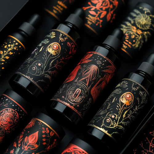 Magical Beauty Brand with Alchemy Inspired Packaging