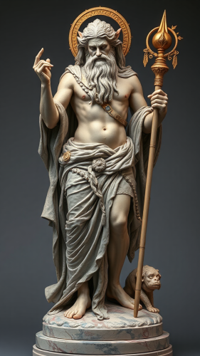 Marble D&D RPG Character Sculpting by Shaman