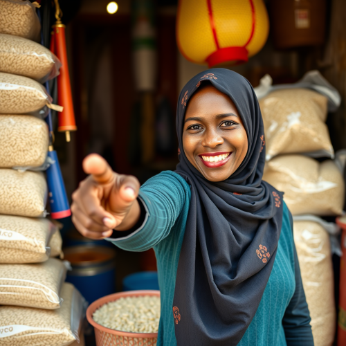 Mariam Lawal, A Proud Nigerian Rice Trader