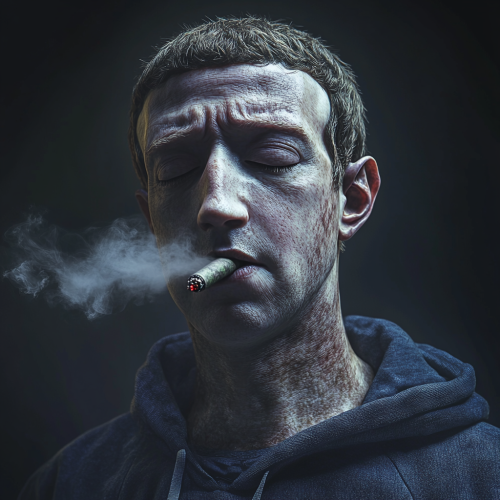 Mark Zuckerberg as Scary Halloween Nugget Character