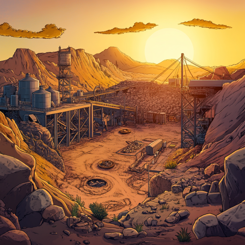 Miners start work at remote Bitcoin mining facility