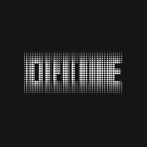 Minimalist O.F.F.L.I.N.E Techno Event Logo