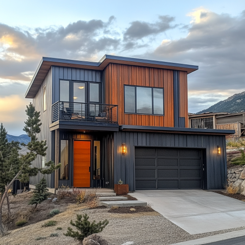 Modern Mountain Houses in Friendly Neighborhood