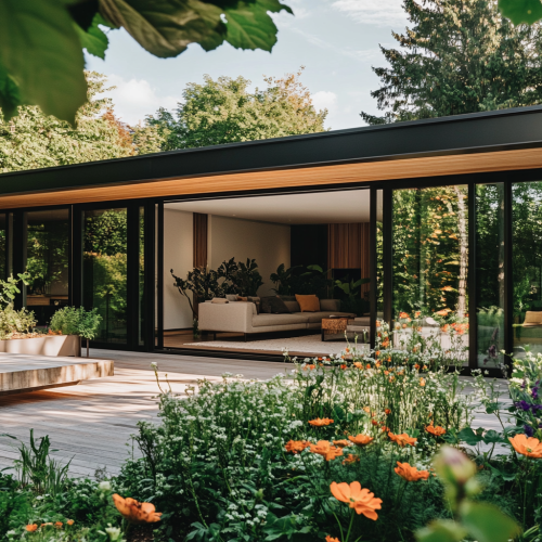 Modern North Vancouver Home: Tranquil Sophistication