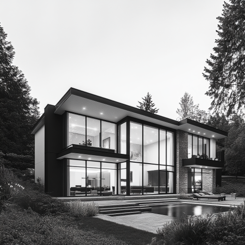 Modern North Vancouver home invites with elegant simplicity