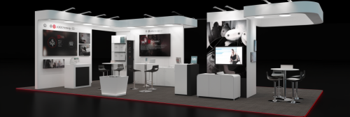 Modern Technology Company Exhibition Booth Design