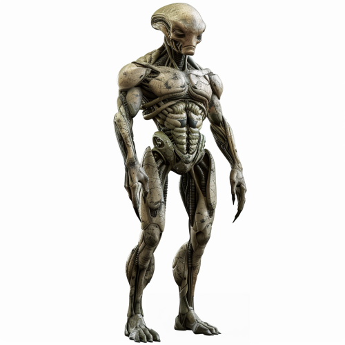 Alien Man in Cinematic HD Image
