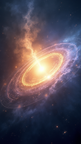 Mystical Cosmic Energy Convergence Around Earth