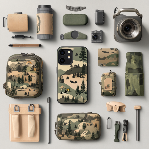 Outdoor Camping Adventure - Samsung Galaxy S24 Mood Board