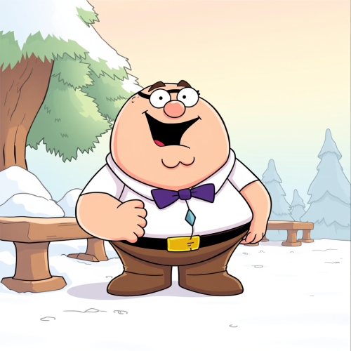 Peter Griffin in Disney Style