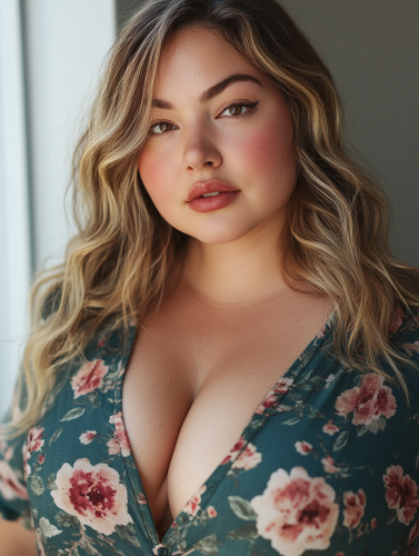 Portrait of 28-year-old woman in bright studio - Sony A7R IV 50mm f/1.4, vibrant colors