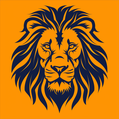 Premier League lion with tea cup-inspired design.