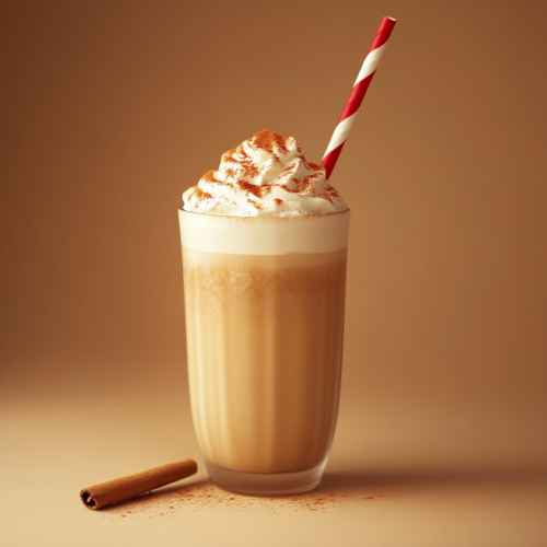 Pumpkin spice latte with cream foam and cinnamon  Pumpkin spice latte with cream foam and cinnamon