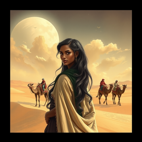 Rapunzel and Camel Caravans in the Bedouin Desert