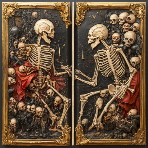 Realistic Baroque Style: Life and Death Divided