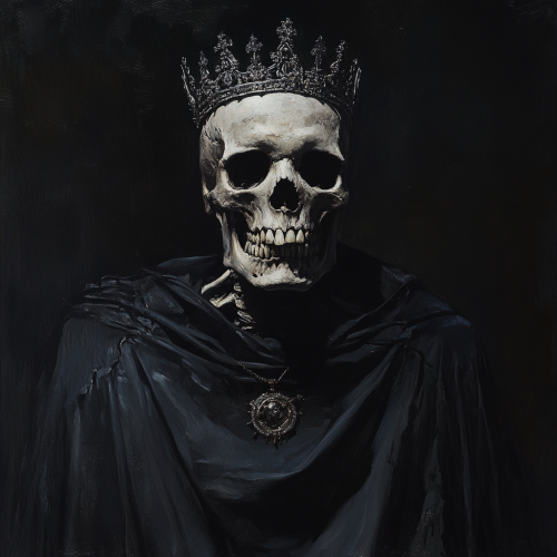 Regal Death in a Black Crown