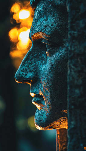 Smiling man resembling Super Mario in natural lighting 
