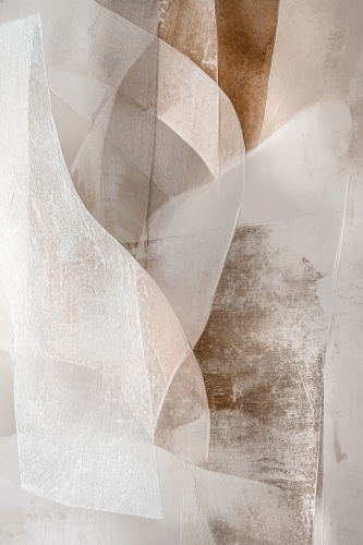 Softly layered shapes in muted tones with tranquil mood. Softly layered shapes in muted tones with tranquil mood.