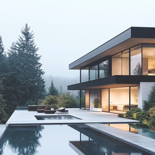Sophisticated North Vancouver Home: A Serene Editorial Photograph