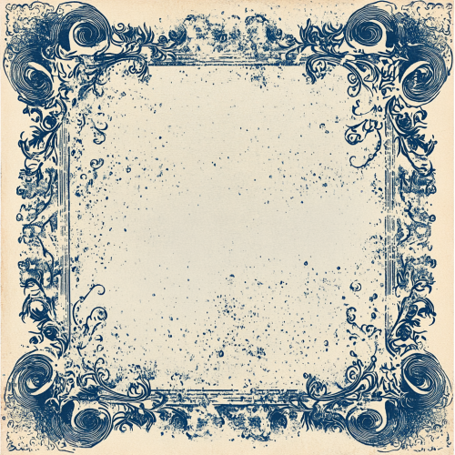 Sterile processing book themed border with water motifs.