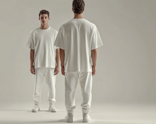 Stylish British male model in modern streetwear