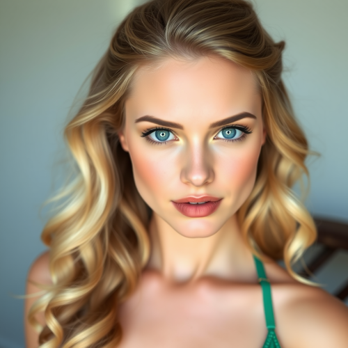 The 25-Year-Old Princess with Blue Eyes and Blonde Curls