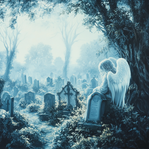 The Angel in the Ethereal Cemetery