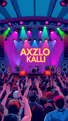 The Anticipated AXZLO and KALLI Music Concert Scene