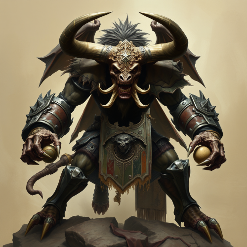 The Armored Undead Minotaur
