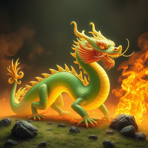 The Asian Dragon in Gaseous Form