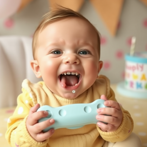 The Baby's Beautiful Teething Party