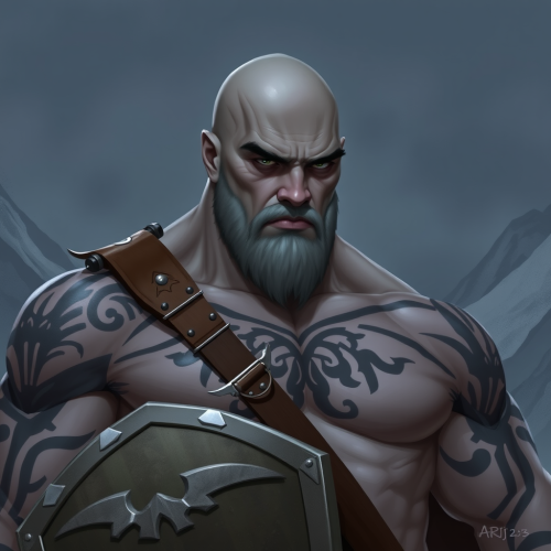 The Bald, Tattooed Goliath of Critical Role