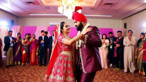 The Beautiful Dance of a Punjabi Couple