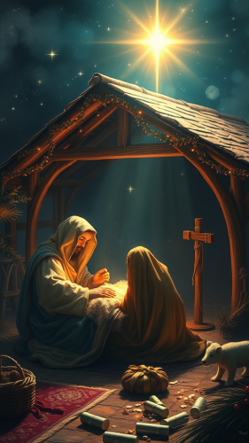 The Beautiful Depiction of Jesus' Christmas Birth