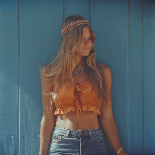 The Beautiful Woman in California Summer 1976