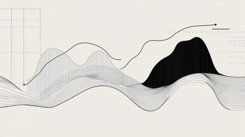 The Black Ink Line Cartoon Drawing